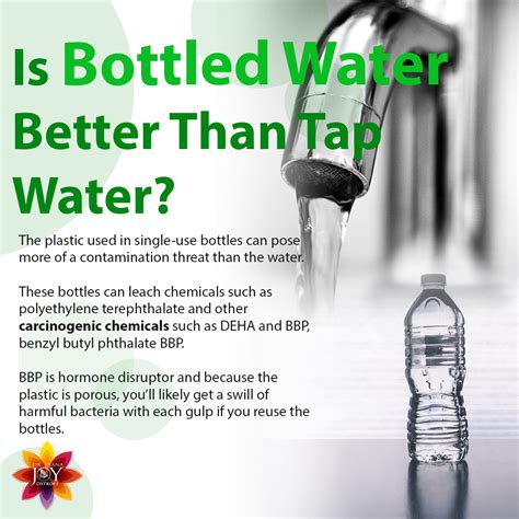 is water better than tap water